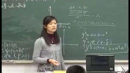 高二数学优质课视频实录《抛物线的定义与标准方程》_赵老师