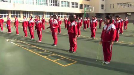六年级体育《花样跳绳》优秀教学视频-呼市四中青年教师教学能手比赛