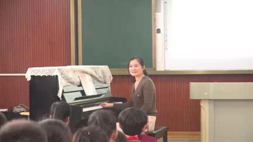 《美丽的黄昏》优质课视频-人音版三年级音乐下册-执教王老师