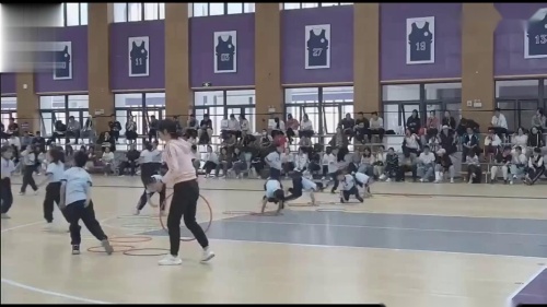 《移动性技能-基本运动能力》观摩课教学视频-二年级体育