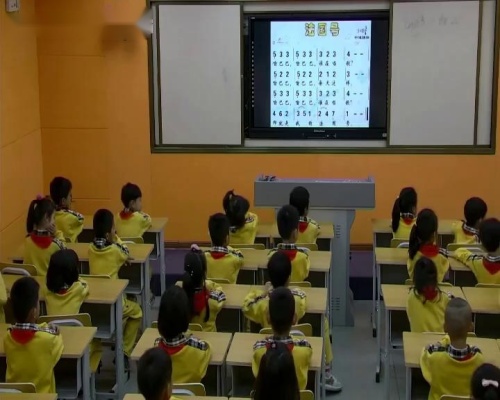 《法国号》优秀公开课视频-人音版一年级音乐上册 – 一年级音乐优质课公开课示范观摩研讨课视频