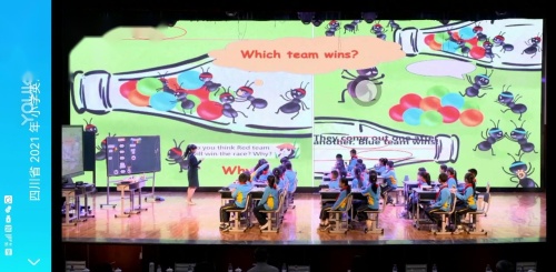 ��Work as a team��ʾ���ν�ѧ��Ƶ-���꼶Ӣ��ּ�Ⱥ���Ķ���ѧ��Ƶ