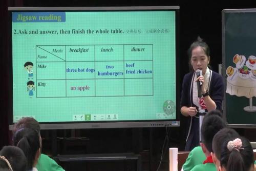 ��She had eggs and sausages����ϰ�λ񽱽�ѧ��Ƶ-���а����꼶Ӣ���²�-ȫ��СѧӢ���ѧ����������