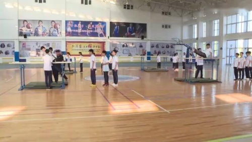 《支撑后摆挺身下》优秀教学视频-九年级体育 – 九年级体育优质课公开课示范观摩研讨课视频