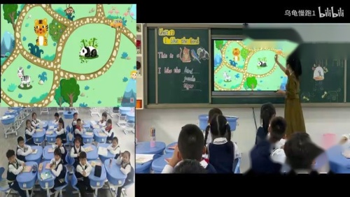 《I like the bird》优质课教学视频-湘少版三年级英语上册 – 三年级英语优质课公开课示范观摩研讨课视频