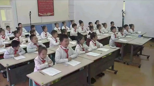 《纸船和风筝》写字指导课教学视频-部编版二年级语文上册2 – 二年级语文优质课公开课示范观摩研讨课视频