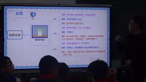 《空气占据空间吗》优质课视频-教科版三年级科学上册 – 三年级科学优质课公开课示范观摩研讨课视频