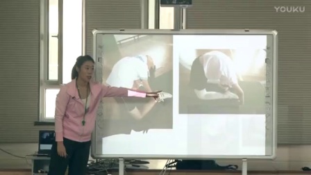 人教版二年级体育《技巧-仰卧推起成》优质课教学视频-执教黄老师
