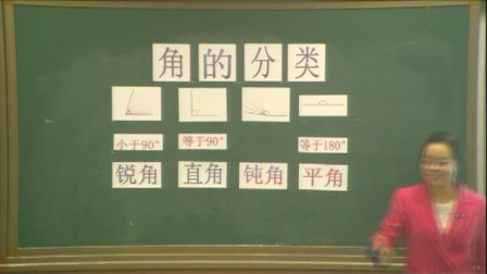 《角的分类》优秀公开课视频-人教版四年级数学上册 – 四年级数学优质课公开课示范观摩研讨课视频