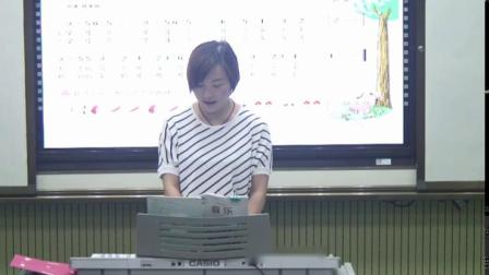 湘文艺版二年级音乐演唱《望月亮》优质课视频-执教张老师