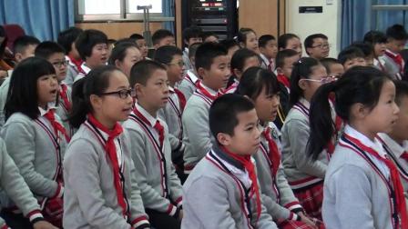 湘文艺版五年级音乐《游击队歌》优质课教学视频-执教钟老师