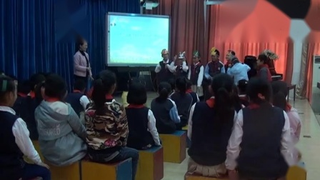 苏少版四年级音乐聆听《朝景》优质课教学视频