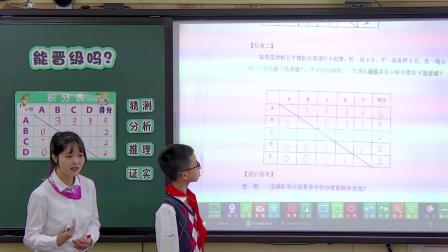 《能晋级吗-最低积分是多少》优质课展示教学视频-北师大版六年级数学上册 – 六年级数学优质课公开课示范观摩研讨课视频