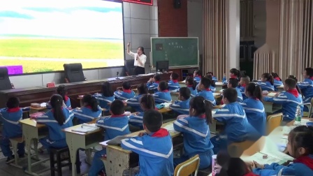 《敕勒歌》优秀公开课视频-部编版二年级语文上册 – 二年级语文优质课公开课示范观摩研讨课视频