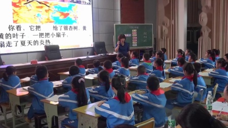 《秋天的雨》优秀公开课视频-部编版三年级语文上册-执教胡老师 – 三年级语文优质课公开课示范观摩研讨课视频