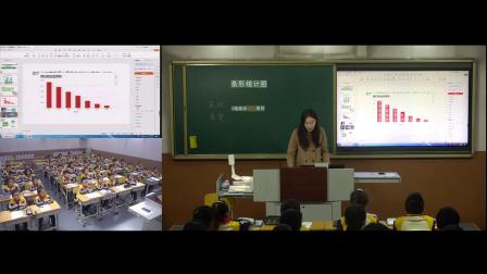 《条形统计图》优质课展示教学视频-北师大版四年级数学下册 – 四年级数学优质课公开课示范观摩研讨课视频