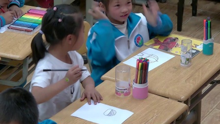 《生活中的基本形》优秀教学视频-浙教版一年级美术上册 – 一年级美术优质课公开课示范观摩研讨课视频