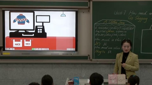 《How much are these socks》公开课教学视频-人教版七年级英语上册 – 七年级英语优质课公开课示范观摩研讨课视频