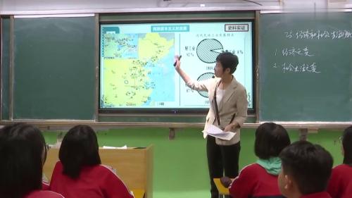 《经济与社会生活的变化》部编版初中历史八上公开课视频 – 八年级历史优质课公开课示范观摩研讨课视频