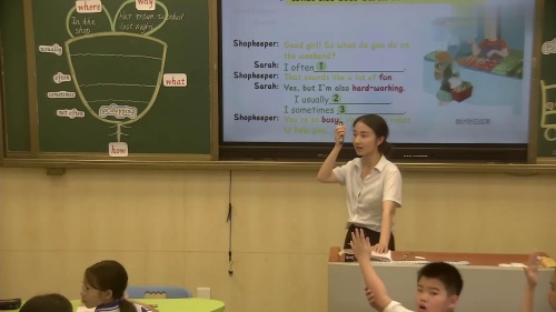 ��U1 B Let s talk & Let s learn���˽̰����꼶�²�Ӣ���ſ����ֿ���Ƶ-��ʫ��