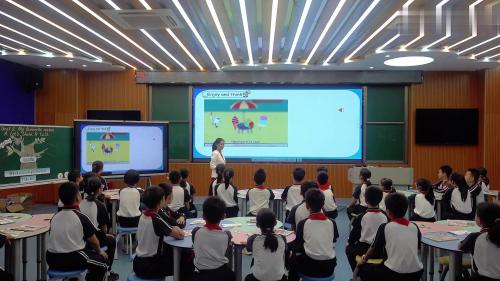 ��Unit 2 A let s learn & talk���˽̰����꼶�²�Ӣ��չʾ����Ƶ-�˺�