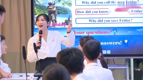 人教版初中英语八下Unit8 Have you read Treasure Island yet？》湖南省-袁媛-2024年第十六届初中英语课堂教学观摩课 – 八年级英语优质课公开课示范观摩研讨课视频