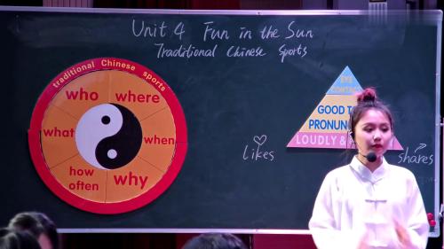 �ʰ������꼶Ӣ���ϲᡶUnit4 Fun in the Sun Lesson6��ִ����ʦ�����