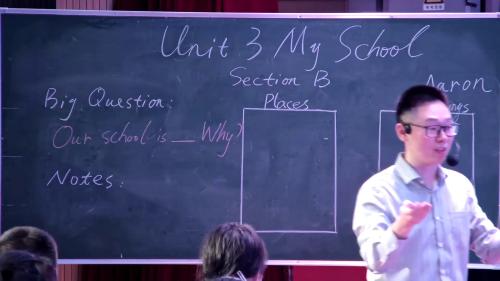 《Unit3 My School SectionB What fun things do you do at school 》新人教版七上英语新教材新课标公开课视频-执教-雷宇 – 七年级英语优质课公开课示范观摩研讨课视频