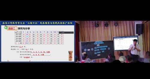 《年月日》人教版三下数学公开课示范课课堂实录 – 三年级数学优质课公开课示范观摩研讨课视频