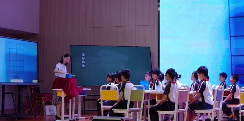 《观察物体-看一看》北师大版四年级下册数学研讨课视频 – 四年级数学优质课公开课示范观摩研讨课视频