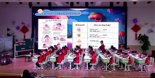 ��Unit2 Know your body ����Lesson2 start up�����а�����Ӣ���¿α��½̲����ֿ���Ƶ -����