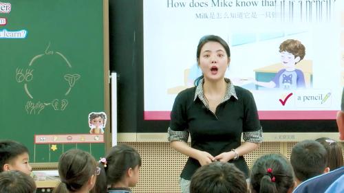 ��Unit 3 B Let s talk&Let s learn�����˽�����Ӣ�����ֿ���Ƶ