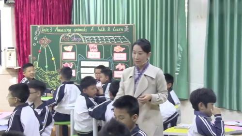 ��U3 Amazing amimals A Let s learn&talk�����˽�����Ӣ�����ֿ���