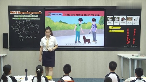 ��U4 A Let s talk& Let s learn-�����˽�����Ӣ��չʾ����Ƶ