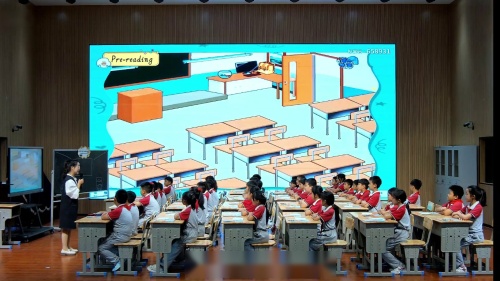 《Unit 1 My classroom B Read and write 》人教版四上英语-赣州经开区小学英语青年教师课堂教学竞赛一等奖视频 – 英语获奖视频英语优质课公开课示范观摩研讨课视频