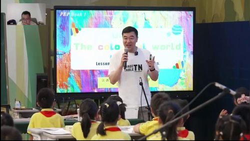 ��Unit 5 The colourful world Lesson 1�����а�����Ӣ��AI�ںϿ�չʾ��Ƶ