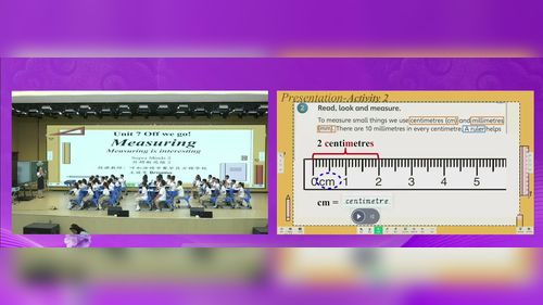 ��Unit 7 Off we go Measuring is interesting�����а���˼άʮʡ�е�����СӢ��ѧ��Ħ��������Ƶ