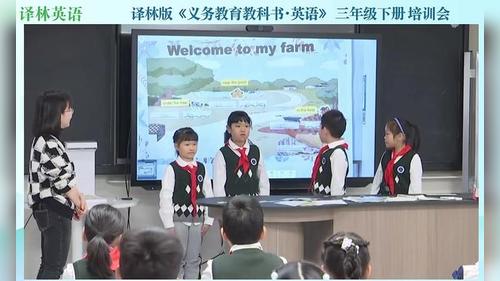 ��Unit 6 On the farm ���ְ�����Ӣ���½̲���ѵ��������Ƶ-ִ��-