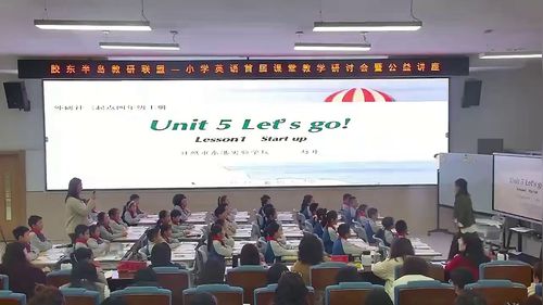 ��Unit 5 Let��s go Lesson 1 Start up�����а�����Ӣ��СѧӢ���׽��ѧ���ֻ����ʵ¼��Ƶ