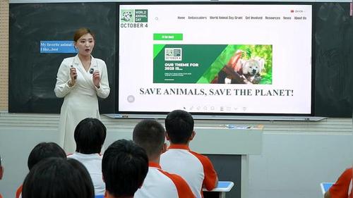 ��Unit 5 Lesson 4 My favourite animal�����̰�����Ӣ�����ʵ¼չ������ʵ¼��Ƶ